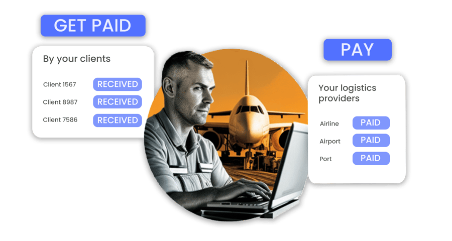 Forwarder pay+¬, paie copy